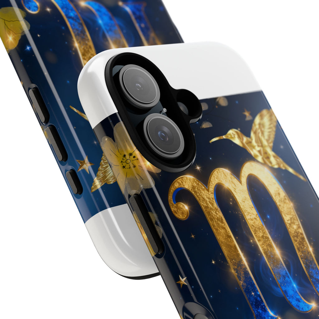 Golden Scorpio Phone Case - Tough Cases, Zodiac Gift, Astrology Accessory, Personalized Phone Case, Scorpio Season