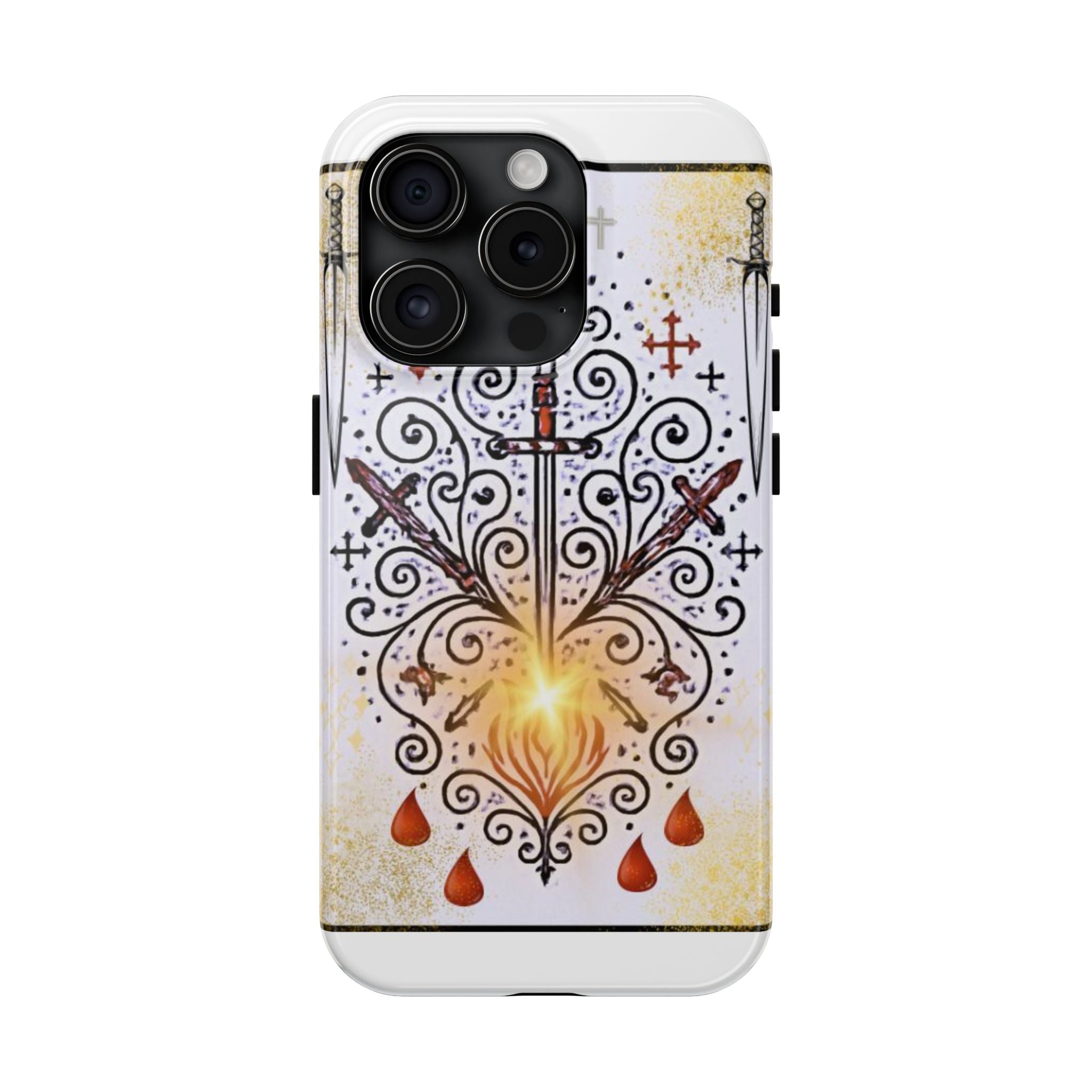 Bold Artistic Phone Cases, Tough Phone Cover, Unique Phone Accessories, Gifts for Geeks, Artistic Decor for Phones