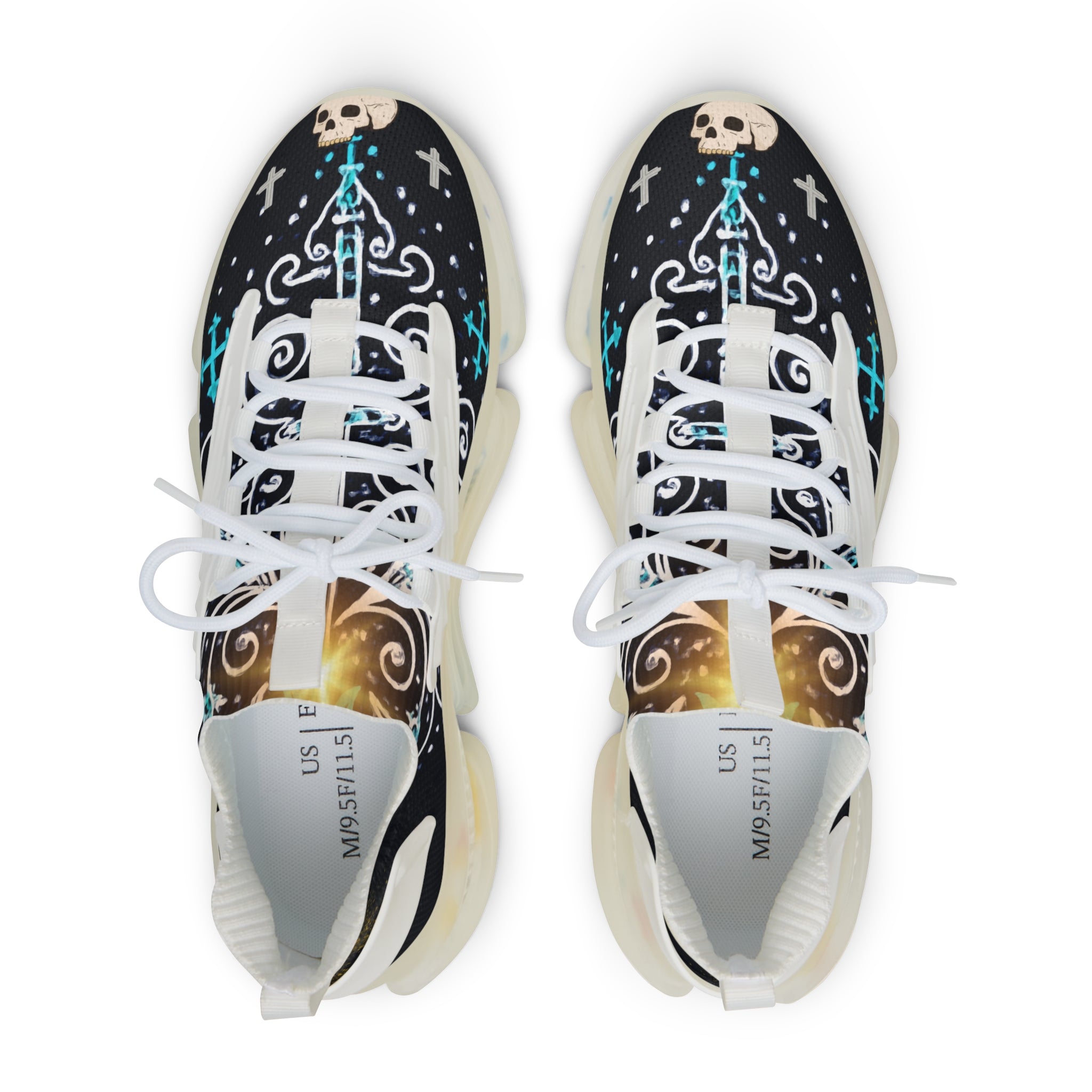 Stylish Men's Mesh Sneakers with Unique Graphic Design | Trendy Footwear for Casual Outings, Fashion Events, and Gifts