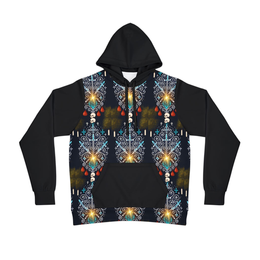 Veve Ogou, Athletic Hoodie, Colorful Hooded Sweatshirt, Gift for Athletes, Casual Wear, Unique Sports Apparel