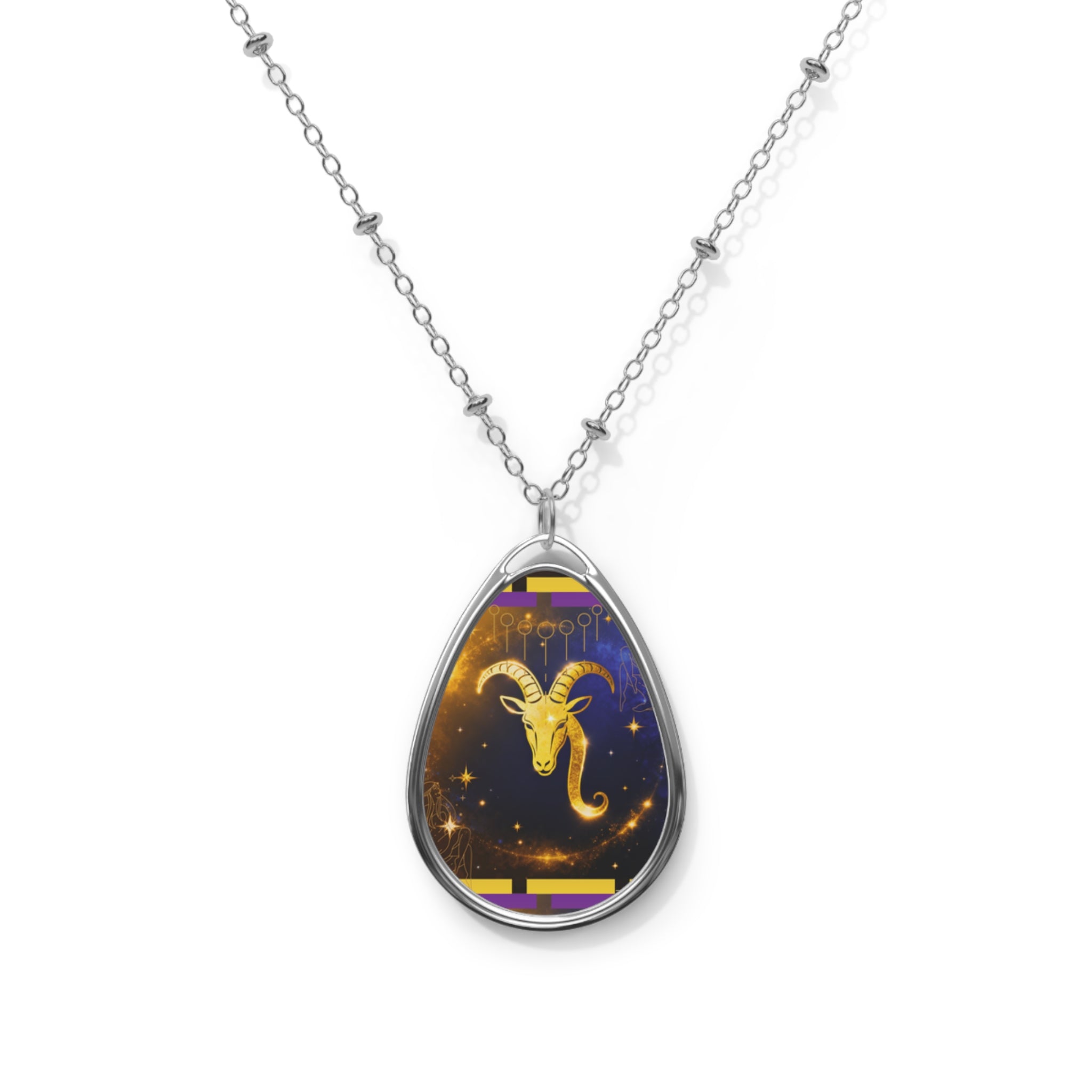 Zodiac Pendant Necklace - Handmade Astrology Jewelry, Thoughtful Gift for Aries, Celestial Jewelry, Horoscope Accessory