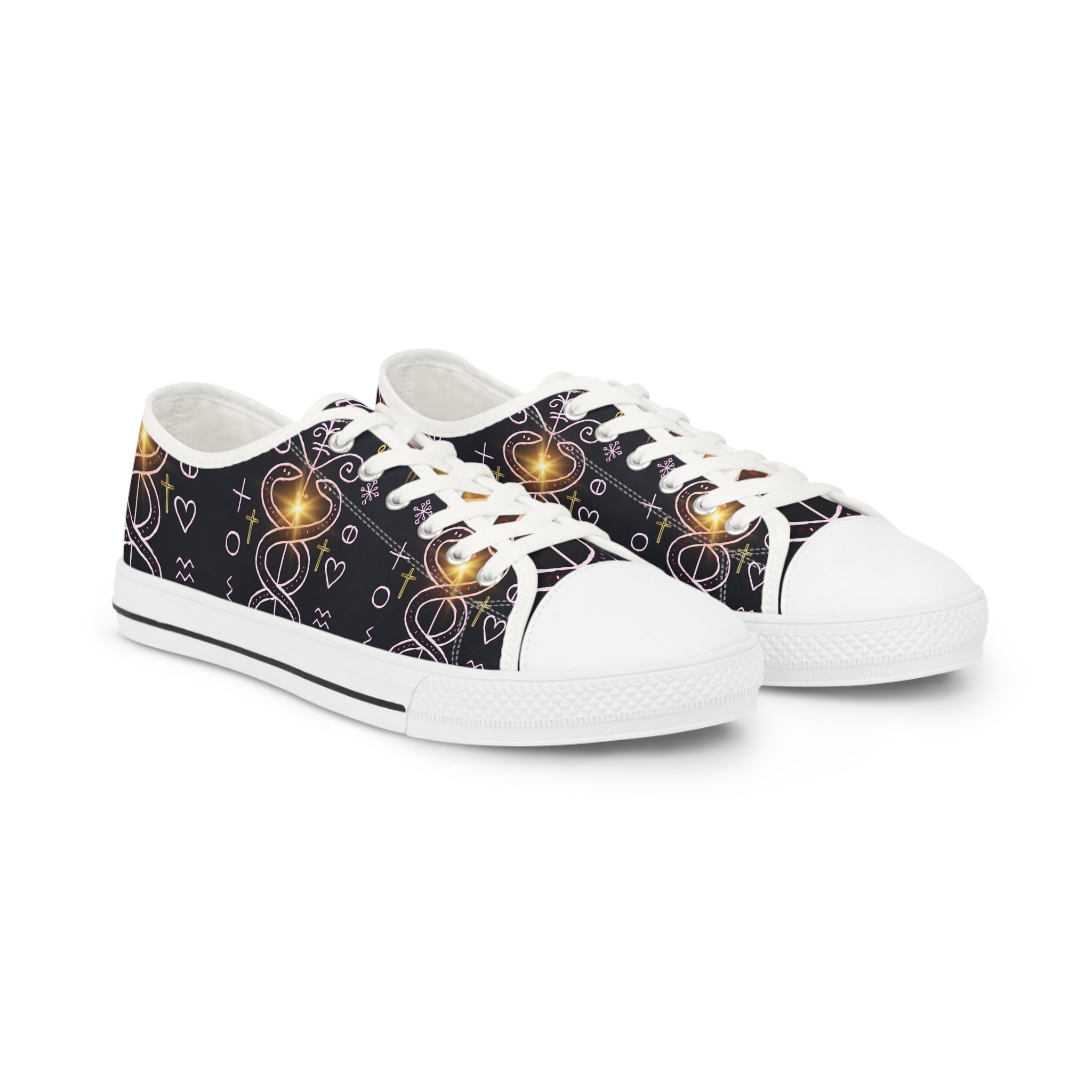 Men's Graphic Sneakers, Casual Footwear, Stylish Sneakers, Unique Shoe Design, Everyday Wear, Gift for Him